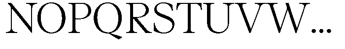 Neo Forma Serif Regular Font UPPERCASE