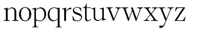 Neo Forma Serif Regular Font LOWERCASE