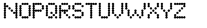Neo Geo Ball Font UPPERCASE