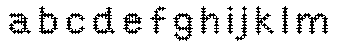 Neo Geo Black Star FONT