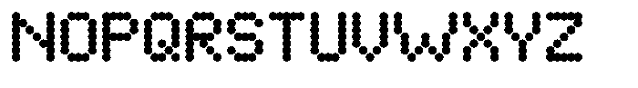 Neo Geo Mid Ball Font UPPERCASE
