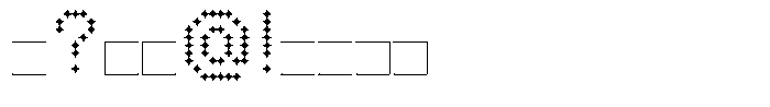 Neo Geo Mid Star Font OTHER CHARS