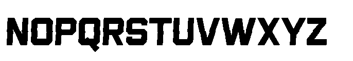 Neo Glitch Font UPPERCASE