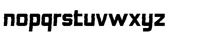 Neo Glitch Font LOWERCASE