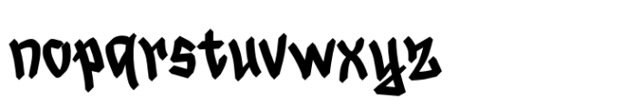 Neo Graft Font LOWERCASE