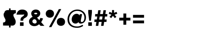 Neo Grotesk Display Bold Font OTHER CHARS