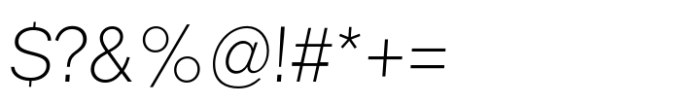 Neo Grotesk Light Oblique Font OTHER CHARS