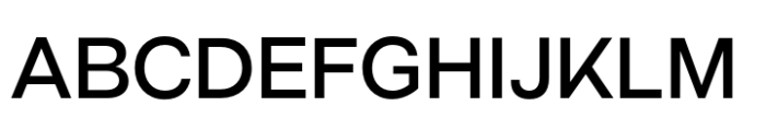 Neo Grotesk Medium Font UPPERCASE