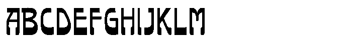 Neo Indisch Slab Font UPPERCASE