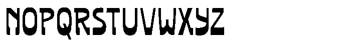 Neo Indisch Slab Font UPPERCASE