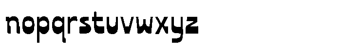 Neo Indisch Slab Font LOWERCASE