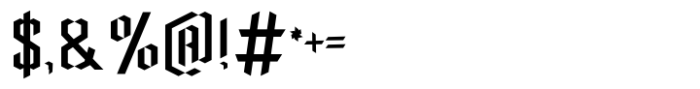 Neo Paralletter Font OTHER CHARS