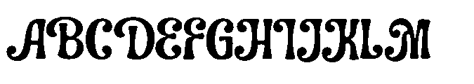 Neo Romania Font UPPERCASE