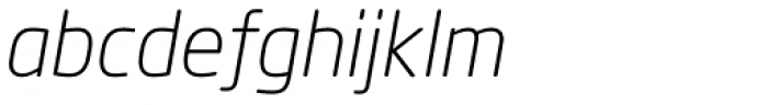 Neo Sans Cyrillic Light Italic Font LOWERCASE
