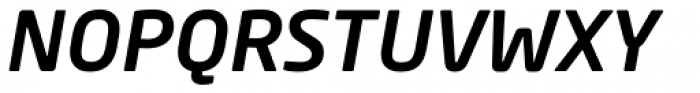 Neo Sans Std Medium Italic Font UPPERCASE