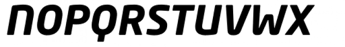 Neo Tech Bold Italic Font UPPERCASE