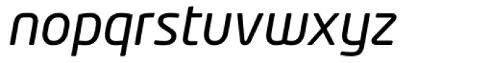 Neo Tech Italic Font LOWERCASE