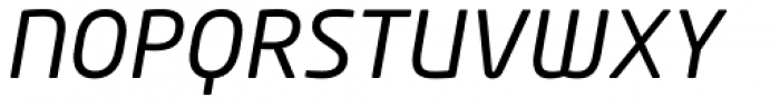 Neo Tech Pro Italic Font UPPERCASE