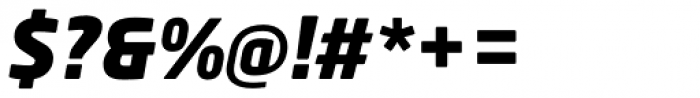 Neo Tech Std Black Italic Font OTHER CHARS