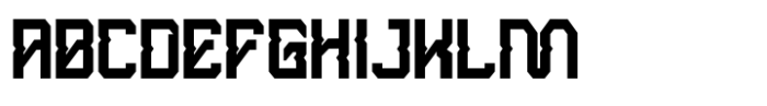 Neo Techno Regular Font UPPERCASE