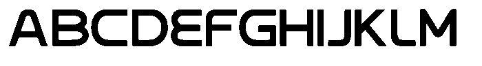 Neo Vector Font UPPERCASE