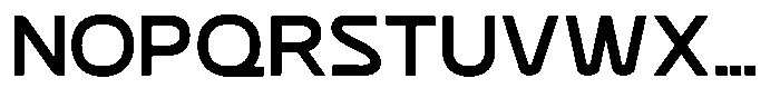 Neo Vector Font UPPERCASE