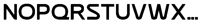 Neo Vector Font LOWERCASE