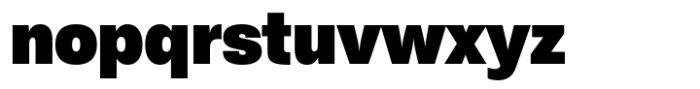 NeoGram Black Semi Condensed Font LOWERCASE