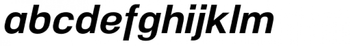 NeoGram Bold Italic Font LOWERCASE