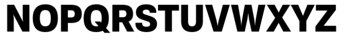 NeoGram Bold Semi Condensed Font UPPERCASE