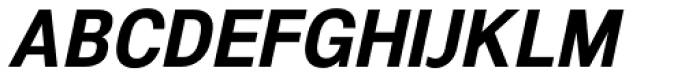 NeoGram Condensed Bold Italic Font UPPERCASE