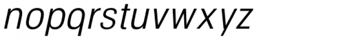 NeoGram Condensed Italic Font LOWERCASE