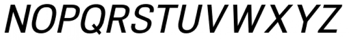 NeoGram Condensed Medium Italic Font UPPERCASE