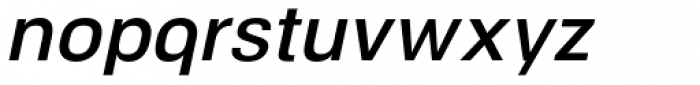 NeoGram DemiBold Italic Font LOWERCASE