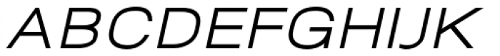 NeoGram Extended Italic Font UPPERCASE