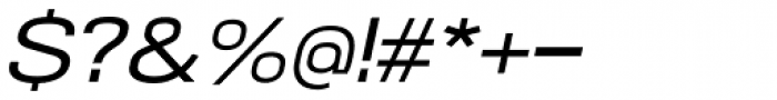 NeoGram Extended Medium Italic Font OTHER CHARS
