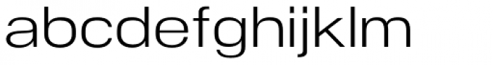 NeoGram Extended Regular Font LOWERCASE