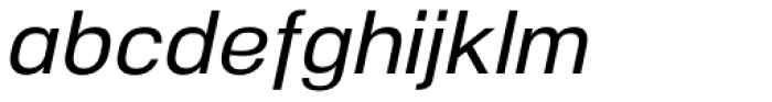 NeoGram Medium Italic Font LOWERCASE