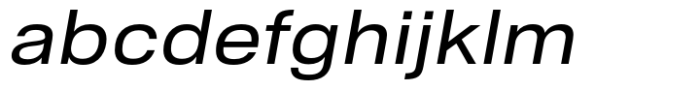 NeoGram Regular Wide Oblique FONT