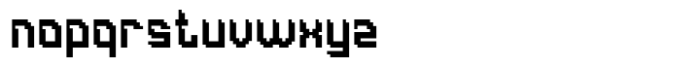 Neoblock Regular Font LOWERCASE