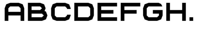 Neoflex Sharp Medium Font UPPERCASE