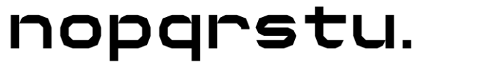 Neoflex Sharp Medium Font LOWERCASE