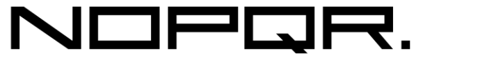 Neoflex Square Expanded Font UPPERCASE