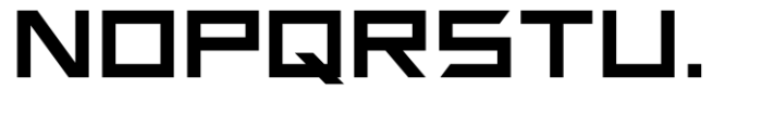 Neoflex Square Medium Font UPPERCASE