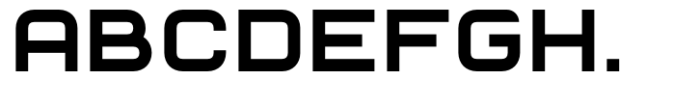 Neoflex Standard Regular Font UPPERCASE