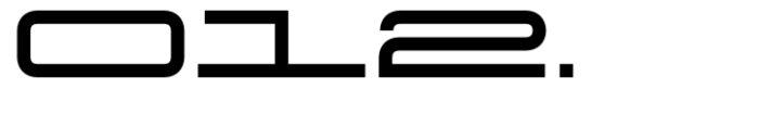 Neoflex Standard Ultra Expanded Font OTHER CHARS