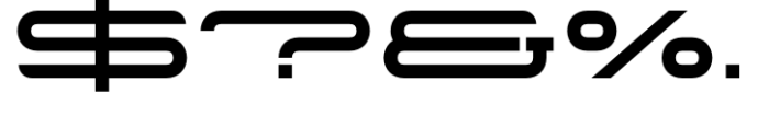 Neoflex Standard Ultra Expanded Font OTHER CHARS