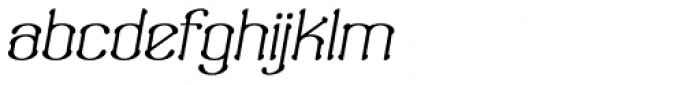 Neogot Italic Font LOWERCASE