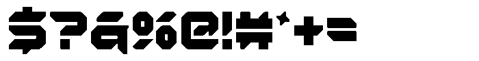 Neogrid Regular Font OTHER CHARS