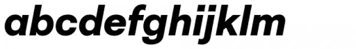 Neogrotesk Essential Alt Black Italic Font LOWERCASE